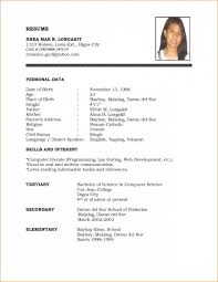 With simplistic styling, these resumes work well for those applying for. Basic Resume Template Examples Addictionary