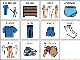 Getting Dressed Pecs Self Help Skills Skills Self Help
