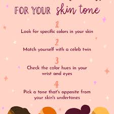 how to choose the best hair color for your skin tone