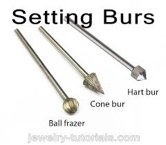 Gemstone Setting Burs Jewelrymaking Bead Setting Ball Frazer Cone Bur Hart Bur Drills Metal Jewelry Making Silversmithing Jewelry Jewelry Making Beads