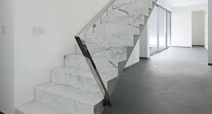 White marble stairs modern granite stairs design. Converting To Stone Stairs Marble Granite Limestone Smg