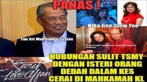 Datuk nika gee dihadapkan ke mahkamah siber. Muhyiddin Mahu Suami Nika Tandatatangani Sd Kedua Youtube