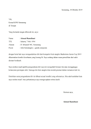 Surat pengunduran diri atau surat resign adalah surat yang bertujuan untuk memberitahu atasan bahwa kamu ingin berhenti bekerja di situ secara resmi. 16 Contoh Surat Pengunduran Diri Dari Organisasi Lengkap Contoh Surat