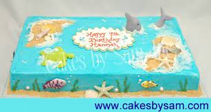 Dolphin Baby Shower Theme Bing Images Cake Ocean Cakes Sheet Cake