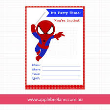 Invitation Card Spiderman Birthday Invitation Template Free Download Party Invitations Spiderman Free To Download Spiderman Invitation Spiderman Birthday Party Spiderman Birthday