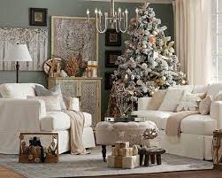 Love This Beautiful Classy Yet Rustic Christmas Living Room Cute Farmhouse Decor And Industrial Acc Christmas Living Rooms Home Traditional Design Living Room