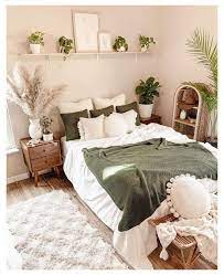Take advantage of your small room's vertical space when considering storage and organization options. Bedroom Inspirations Cozy Texture In 2021 Bedroom Interior Redecorate Bedroom Dorm Room Inspiration