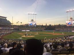 dodger stadium section 6fd row u seat 8 los angeles