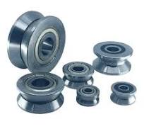 Track rollers with "V" profiled outer ring
