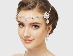 Silver Clear AB Teardrop Swarovski Crystal Hook Bridal Wedding Earring