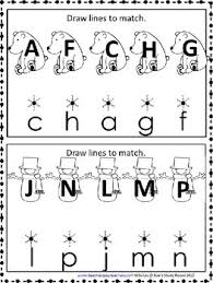 Alphabet coloring pages 38805 in coloring pages. Winter Letter Recognition Cut Paste Coloring Pages For Preschool Prek K