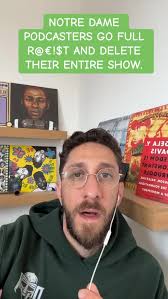 A Notre Dame podcast saw its host call University of Miami football players  “unintelligent” and “thugs” in a recent episode prior to the Fighting Irish  taking