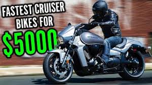 Concept motorcycle powered by electric motors. Fastest Cruiser Motorcycles For Under 5000 Youtube