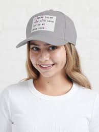 Gorra for Sale con la obra «Quiero pintarte la cara como si fueras mi Mona  Lisa» de ChrissiesBell