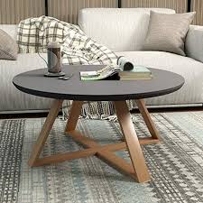 Lf Simple Round Combination Mini Coffee Table Creative Personality Living Room Simple Round Table Color B Side Table Wood Tea Table Living Room Coffee Table