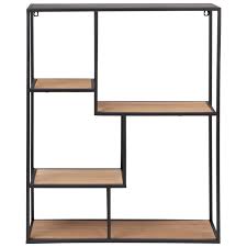 Black Metal Shelving Unit Etagere Metallique Etagere Metal Rayonnage