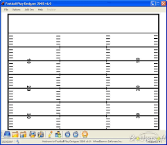 Blank Football Play Sheet Template Free Football Football