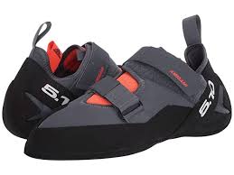 Five Ten Kirigami Onix Black Solar Red Men S Shoes The Five Ten Kirigami Climbing Shoes Are Ideal For Early Climbers Looking Climbing Shoes Men S Shoes Shoes