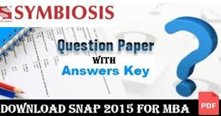 Snap 2015 Question Paper And Answer Key Question Paper This Or That Questions Answer Keys