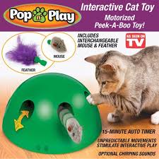 Pop N Play Cat Toy Collections Etc Cat Toys Interactive Cat Toys Cool Cat Trees
