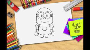Bekijk ons uitgebreide assortiment hier en bestel vandaag nog! Hoe Teken Je Een Minion Zelf Minions Leren Tekenen Youtube