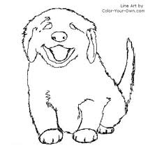 Download free books in pdf format. Golden Retriever Puppy Coloring Page Cuteanimals