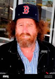 EXCLUSIVE!! Comedian and actor Steven Wright shows off his wild hair while  out and about. Beverly Hills, CA. 03/11/10 Stock Photo
