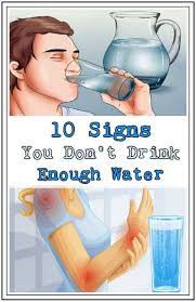 Specific liter of water to pound of water conversion results. 10 Signs You Are Not Drinking Enough Water Useful Not Drinking Enough Water Health Drink Enough Water