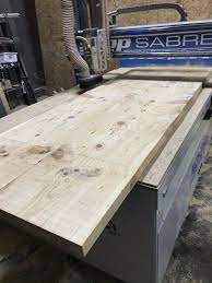 Bookmatched Live Edge Table Pine Dining Table Custom Furniture Maker Near Me Olathe Ks Pine Dining Table Furniture Maker Live Edge Table