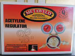 METAWELD ACETYLENE GAS REGULATOR WITH GAUGES | Innovative Technical Supplies