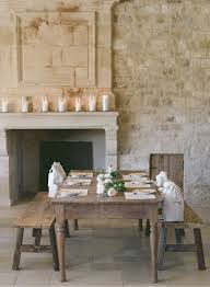 This refined rustic dining table bridges the gap between rustic and traditional furniture. Rustic Elegant French Farmhouse Dining Ideas Hello Lovely