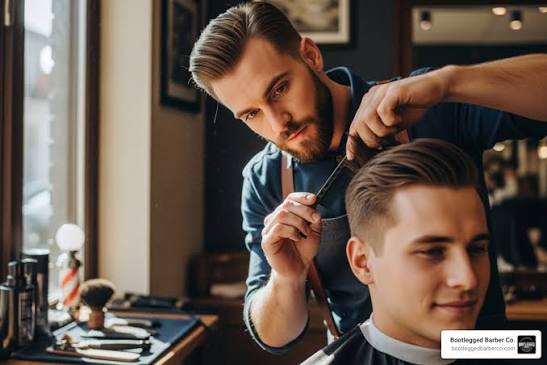mens grooming package at Brandy Barbers in Surrey BC