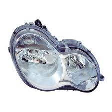 Driver and passenger side halogen headlight, with bulb(s) part number: Go Parts Oe Replacement For 2005 2007 Mercedes Benz C230 Front Headlight Assembly Housing Lens Cover Left Driver Side 4 Door Sedan 203 820 15 59 Mb2502148 Replacement For Walmart Com Walmart Com