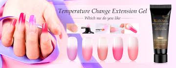 Details About Rban Nail 20ml Temperature Change Poly Extension Gel Quick Building Nail Builder
