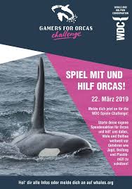 Da wir sie doppelt haben, geben wir. Whale And Dolphin Conservation Deutschland Seid Ihr Dabei Gamers For Orcas Findet Am 22 Marz Statt Alle Infos Findet Ihr Hier Https De Whales Org 2019 02 21 Gamers For Orcas 2019 Facebook