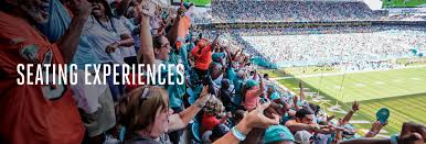 Jun 17, 2021 · the dolphins begin summer vacation friday knowing that tua tagovailoa is in a better place physically and has a firmer grasp of the offense than a year ago. Seating Experiences Miami Dolphins Dolphins Com