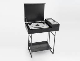 Your turntable goes on top, with room below for applications and accessories. Wrensilva Fades To Black With Limited Edition Black Tiger Loft Console