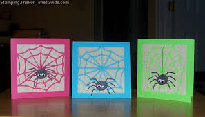 Think about pumpkins, ghosts, candy, or any other spooktacular theme. How To Make 3 Non Scary Happy Halloween Cards In Fun Colors For Kids The Art And Crafts Guide