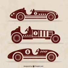 Download Vintage Cars Vector For Free Vintage Race Car Party Car Silhouette Car Vector