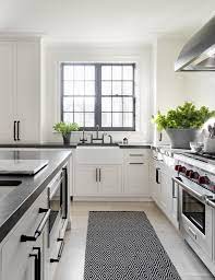 White Kitchen Cabinets With Black Hardware Layjao Kitchen Cabinets Decor White Kitchen Design Kitchen Black Counter