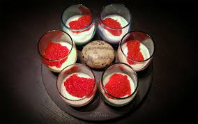 Verrines avocat truite fumée verrine à l'avocat facile et rapide verres avocat, saumon, mangue. Verrines Oeufs De Truite Yaourt Grec Et Oeufs De Lump Ultra Facile Et Rapide Les Gourmandises De Choucha