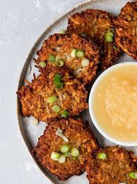 Vegan Potato Latkes In 2020 Latkes Recipes Potato Latkes Plant Based Recipes Dinner