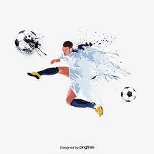 Football Player Png And Psd Football Illustration Football Background Football Players
