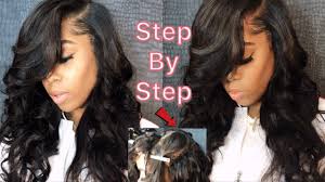 And abroad, you may ask yourself, why can't black women just grow their own, long hair? How To Do A Deep Side Part Quick Weave Video Black Hair Information