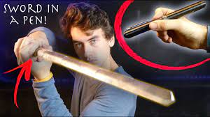 Looking at this picture made my heart drop. Make Riptide Expandable Pen Sword From Percy Jackson Full Metal Low Cost Build Youtube