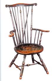 Rare Fan Back Windsor Armchair Philadelphia Ca 1750 65 Mixed Woods A Fully Developed Philadelphia Windsor Old Wooden Chairs Antique Chairs Colonial Chair