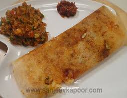 Pav Bhaji Dosa Vegetarian Recipe Khaanakhazana By Master Chef Sanjeev Kapoor Vegetarian Recipes Recipes Dosa