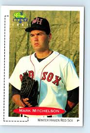 1991 Classic Best Mark Mitchelson Winter Haven Red Sox #168