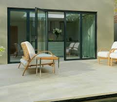 Terrassen Faltture 5 Teilig Nach Aussen Aufgehend Fenster Schmidinger In 2020 Glasschiebetur Haus Fenster Und Turen