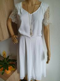 46/ 48 plus passendem reifrock. Kupit Laura Scott Brautkleid Abendkleid Sommer Spitze Weiss Neu Na Aukcion De Iz Germanii S Dostavkoj V Rossiyu Ukrainu Kazahstan